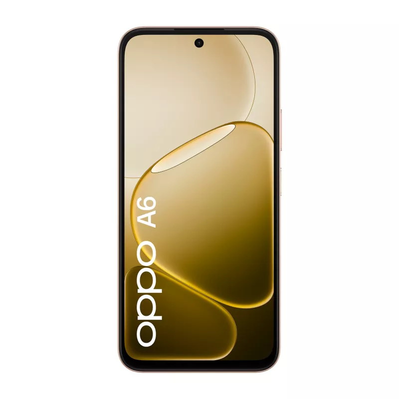 OPPO A6 17,1 cm (6,75 palcov) Dual-SIM Android 15 4G USB Type-C 6 GB 256 GB 6550 mAh zlatá