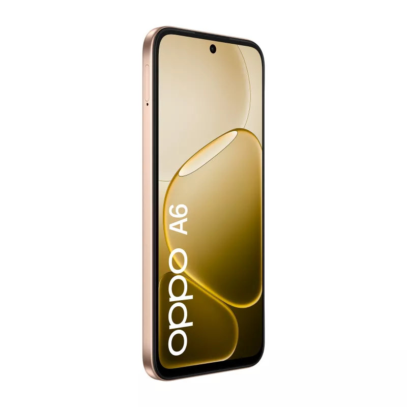 OPPO A6 17,1 cm (6,75 palcov) Dual-SIM Android 15 4G USB Type-C 6 GB 256 GB 6550 mAh zlatá