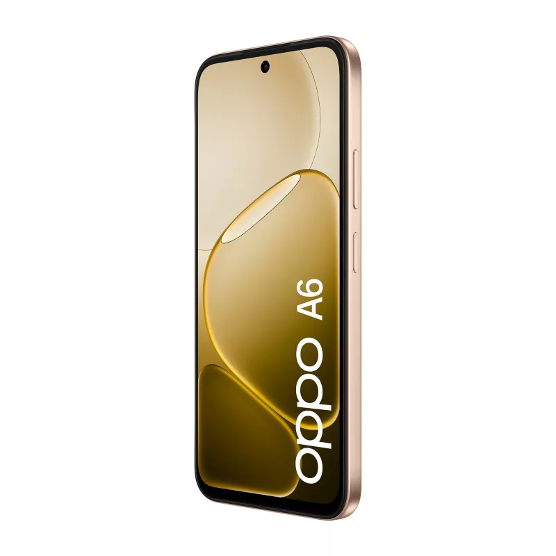 OPPO A6 17,1 cm (6,75 palcov) Dual-SIM Android 15 4G USB Type-C 6 GB 256 GB 6550 mAh zlatá