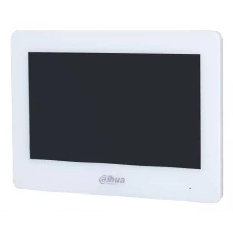 Monitor videovrátnika DAHUA VTH5123H-W-S2, 17,8 cm (7 palcov) TFT, 1024×600, Wi‑Fi, MicroSD 64 GB, biely