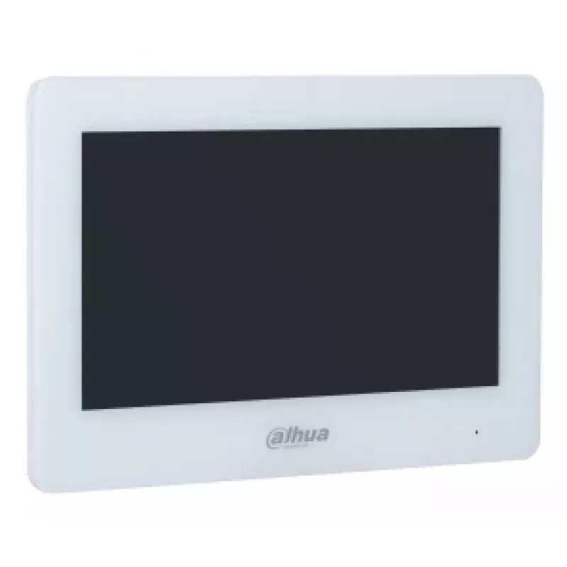 Monitor videovrátnika DAHUA VTH5123H-W-S2, 17,8 cm (7 palcov) TFT, 1024×600, Wi‑Fi, MicroSD 64 GB, biely