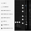 Hisense 85E8S 85 palcov ULED 4K Mini LED Smart TV, 3840×2160, 400 cd/m², Wi‑Fi, HomeOS (sivá)