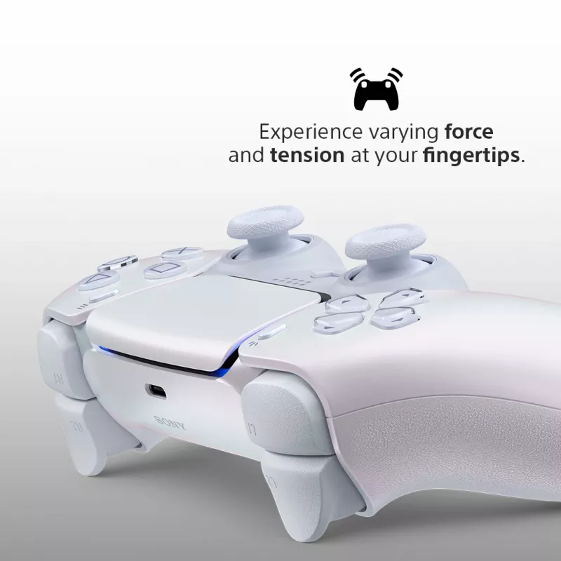 Sony DualSense v3 Pearl Bluetooth/USB gamepad analógový/digitálny PlayStation 5