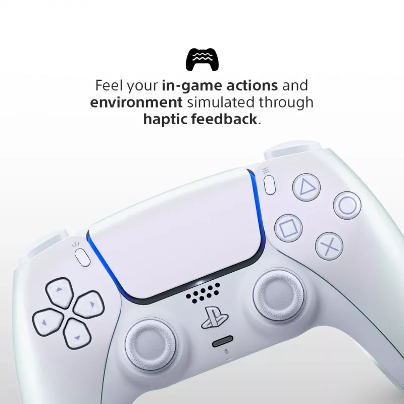 Sony DualSense v3 Pearl Bluetooth/USB gamepad analógový/digitálny PlayStation 5