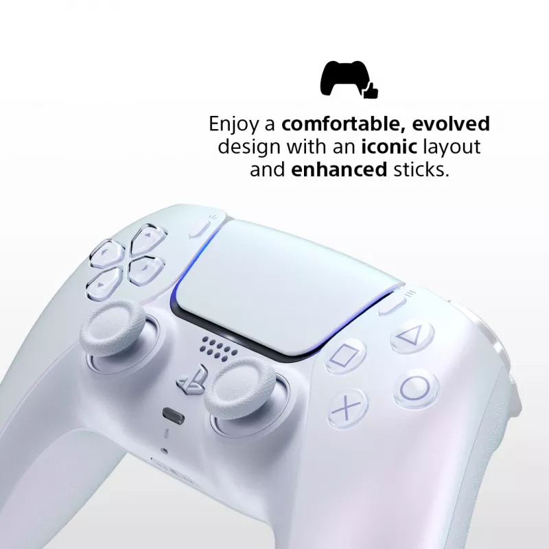 Sony DualSense v3 Pearl Bluetooth/USB gamepad analógový/digitálny PlayStation 5
