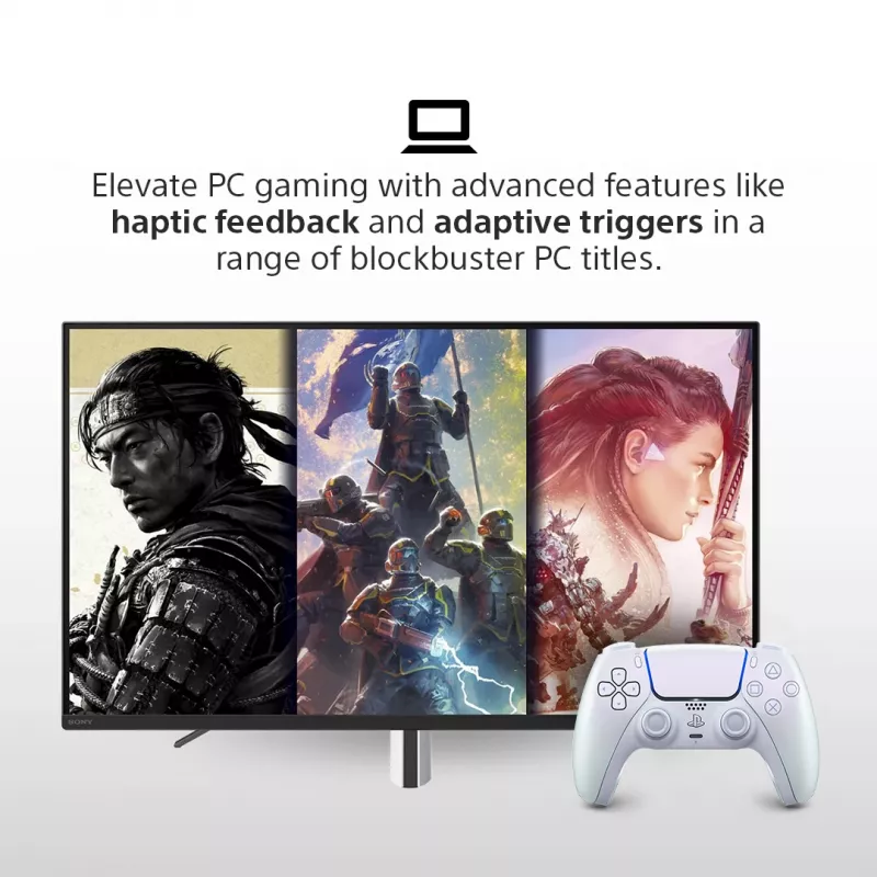 Sony DualSense v3 Pearl Bluetooth/USB gamepad analógový/digitálny PlayStation 5