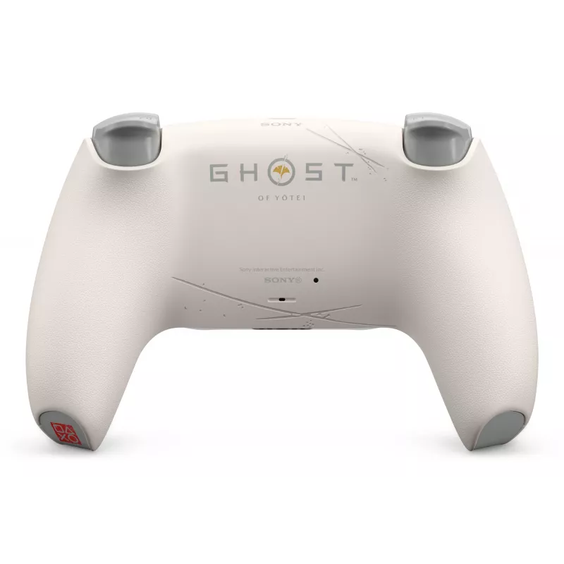 Sony DualSense Wireless ovládač - Ghost of Yōtei Gold Limited Edition zlatý, biely Bluetooth/USB gamepad analógový/digitálny Android, MAC, PC, PlayStation 5, iOS