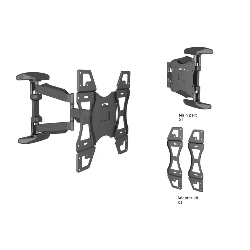 Multibrackets M VESA Flexarm plne pohyblivý jednotlivý 400x400