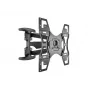 Nástenný držiak MULTIBRACKETS M VESA Flexarm Full Motion Dual 400x400 pre 40–70 palcové obrazovky, 45 kg, čierny