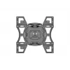 Nástenný držiak MULTIBRACKETS M VESA Flexarm Full Motion Dual 400x400 pre 40–70 palcové obrazovky, 45 kg, čierny