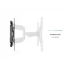 Nástenný držiak MULTIBRACKETS M VESA Flexarm Full Motion Dual 400x400 pre 40–70 palcové obrazovky, 45 kg, čierny