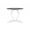 Nástenný držiak MULTIBRACKETS M VESA Flexarm Full Motion Dual 400x400 pre 40–70 palcové obrazovky, 45 kg, čierny