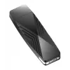 D-Link AX1800 Wi-Fi USB adaptér, Wireless, USB, WLAN, Wi-Fi 6 (802.11ax), 1800 Mbit/s, čierny