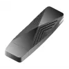 D-Link AX1800 Wi-Fi USB adaptér, Wireless, USB, WLAN, Wi-Fi 6 (802.11ax), 1800 Mbit/s, čierny