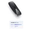 D-Link AX1800 Wi-Fi USB adaptér, Wireless, USB, WLAN, Wi-Fi 6 (802.11ax), 1800 Mbit/s, čierny