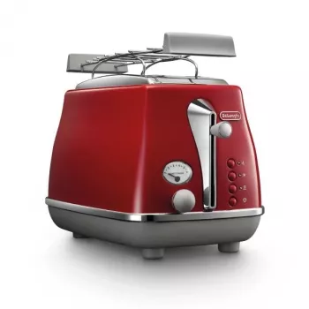 De’Longhi Icona Capitals 6 2 plátky 900 W červená