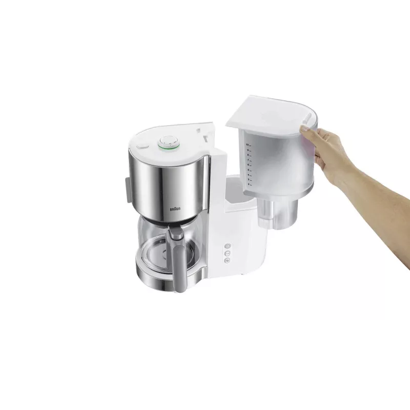 Braun KF 5120 WH Kávovar Plnoautomatický filtrový kávovar 1,2 L