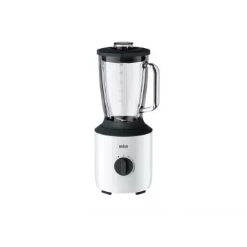Braun PowerBlend 3 1,5 L Stolový mixér 800 W čierna, biela