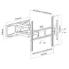 Techly ICA-PLB 344STY TV držiak/stojan 139,7 cm (55 palcov) čierna