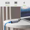 Techly IDATA USB-ETGIGA-AA Dokovacia stanica/port replikátor pre notebook Káblová USB 3.2 Gen 1 (3.1 Gen 1) Type-A čierna, strieborná