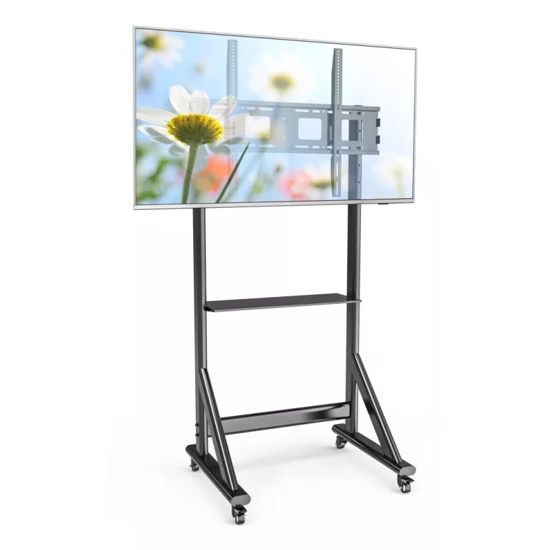 Techly ICA-TR7412 TV stojan/stojan 2,54 m (100 palcov) čierna