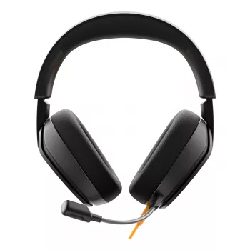 Glorious Gaming Glorious GHS Eternal - stereo herný headset pre PC, PS5, PS4, Xbox, Switch - špeciálne ladené uhlové meniče, nastaviteľný, krištáľovo čistý odnímateľný mikrofón, 3,5 mm - robustný, pohodlie na celý deň a noc - čierna