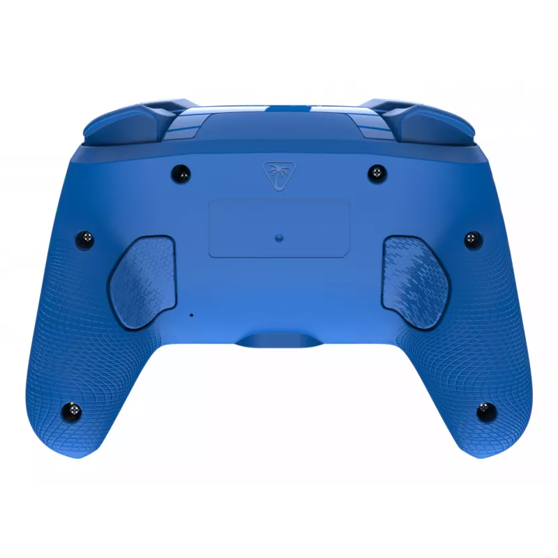 Káblový a bezdrôtový gamepad Turtle Beach Afterglow Wave Blue pre Nintendo Switch 2 – Bluetooth/USB-C, RGB, integrovaná 20-hodinová batéria, 3 m kábel