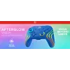 Káblový a bezdrôtový gamepad Turtle Beach Afterglow Wave Blue pre Nintendo Switch 2 – Bluetooth/USB-C, RGB, integrovaná 20-hodinová batéria, 3 m kábel