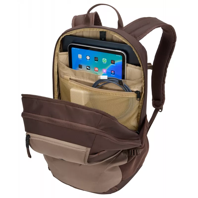 Thule EnRoute TEBP5216 - tinted taupe/ nuanced brown batoh casual batoh hnedý, taupe nylon