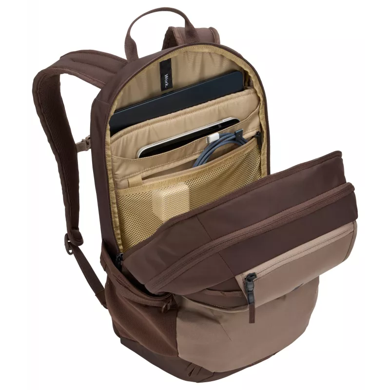 Thule EnRoute TEBP5216 - tinted taupe/ nuanced brown batoh casual batoh hnedý, taupe nylon