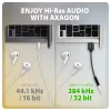Axagon ADA-HA USB-A na 3,5-mm jack Hi-Res DAC audio adaptér, 384 kHz/32 bit, stereo