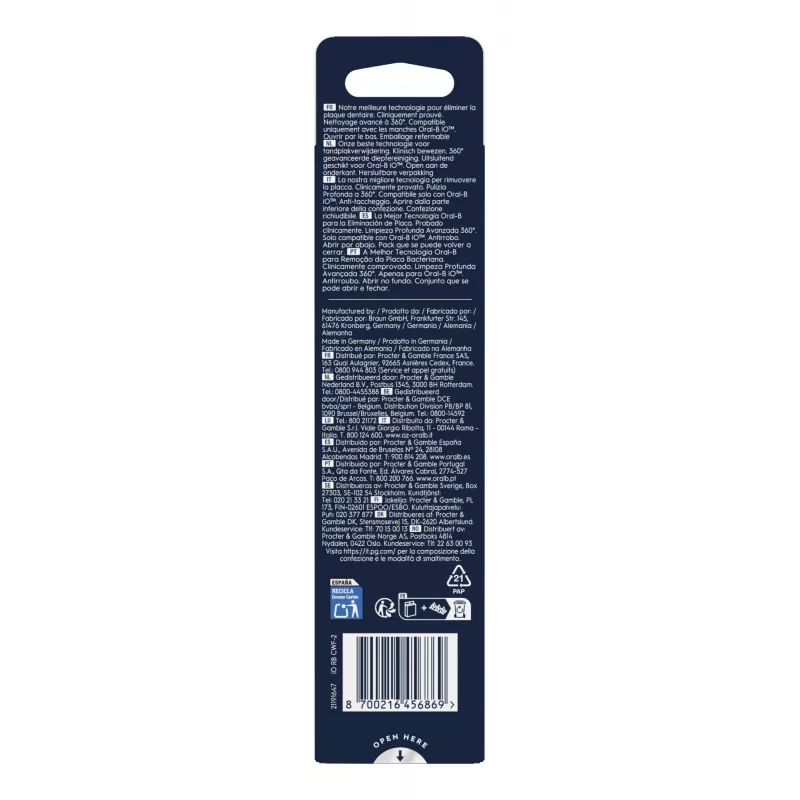 Oral-B 80782596 hlava zubnej kefky 2 ks biela