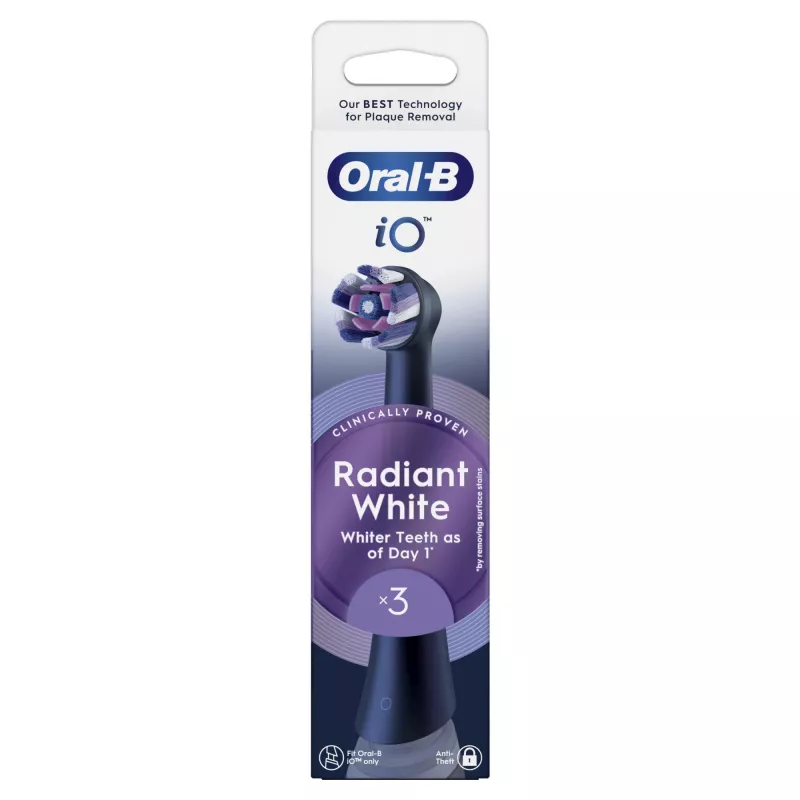 Oral-B 80782595 hlava zubnej kefky 3 ks čierna
