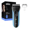 Elektrický holiaci strojček BRAUN Series 3 3040 nabíjateľný čierna/modrá, model 3040