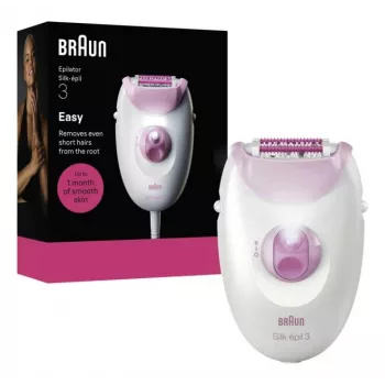 Braun Silk-epil 3-000 20 pinzet ružová