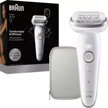 Braun Silk-epil 9 strieborná