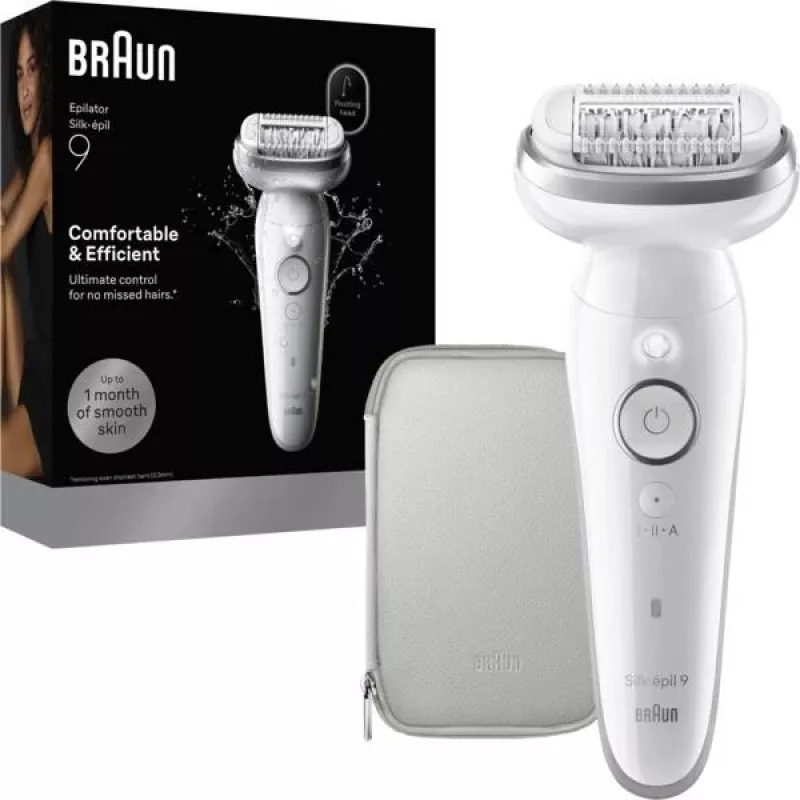 Braun Silk-epil 9 strieborná