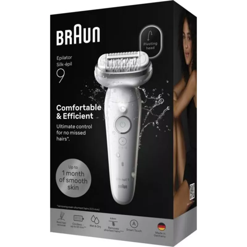 Braun Silk-epil 9 strieborná