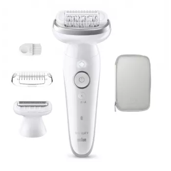 Braun Silk-épil 9 Silk·épil 9 9-030 40-pinzetová biela