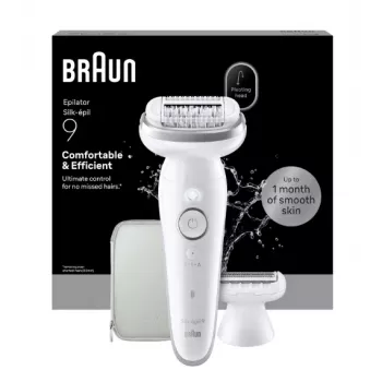 Braun Silk-épil 9 Silk·épil 9 9-030 40-pinzetová biela