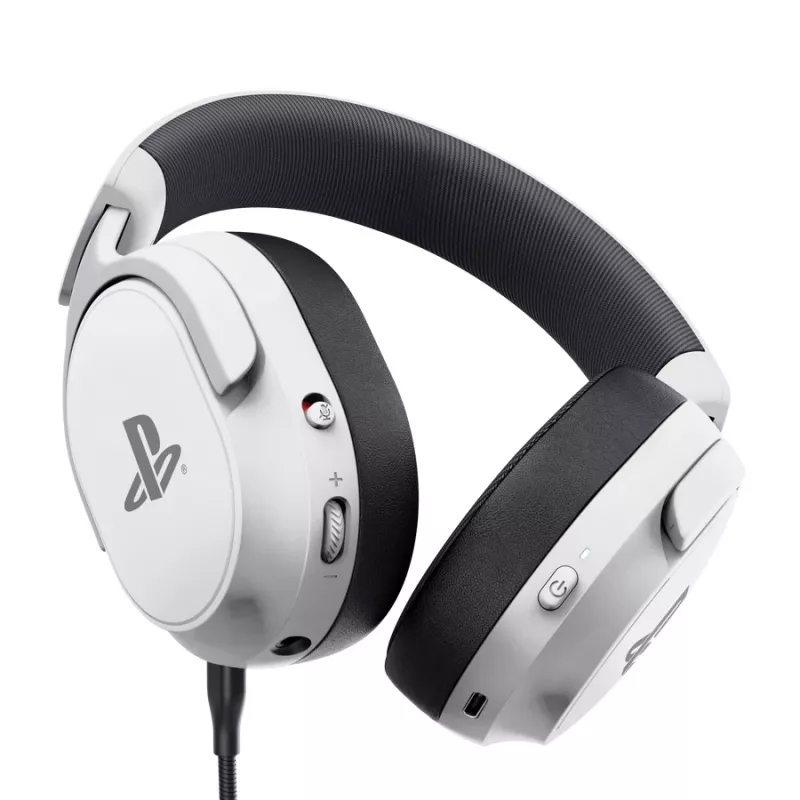 Trust GXT 499 Forta headset káblový & bezdrôtový hlavový most gaming biela
