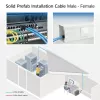 ACT CAT6A S/FTP B2ca PoE++ 100W plný vopred zostavený inštalačný kábel s RJ45 konektorom samec–samica, 55 m (FB0155)
