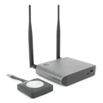 ACT Aero 4K bezdrôtový prezentačný systém, desktop, čierna, sivá, 3840 x 2160, 2160p, USB Type-C, USB
