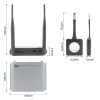 ACT Aero 4K bezdrôtový prezentačný systém, desktop, čierna, sivá, 3840 x 2160, 2160p, USB Type-C, USB