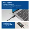 ACT univerzálna USB-C dokovacia stanica 4K, pre 3 monitory HDMI/DisplayPort, DisplayLink