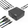 ACT univerzálna USB-C dokovacia stanica 4K, pre 3 monitory HDMI/DisplayPort, DisplayLink