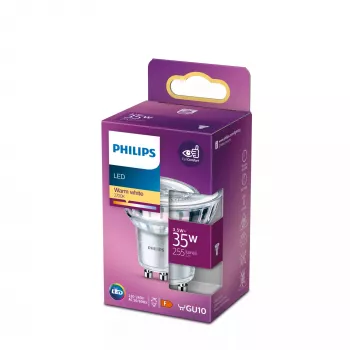 Philips Spot 35W PAR16 GU10 teplá biela 3,5W 255lm 15000h