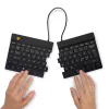 R-Go Tools ergonomická klávesnica R-Go Split Break so softvérom na prestávky, ergonomická delená klávesnica, QWERTY (NORDIC), Bluetooth, čierna