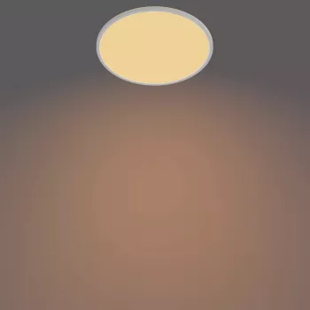 Stropné svietidlo Philips Functional Super tenké 22 W biele okrúhle LED