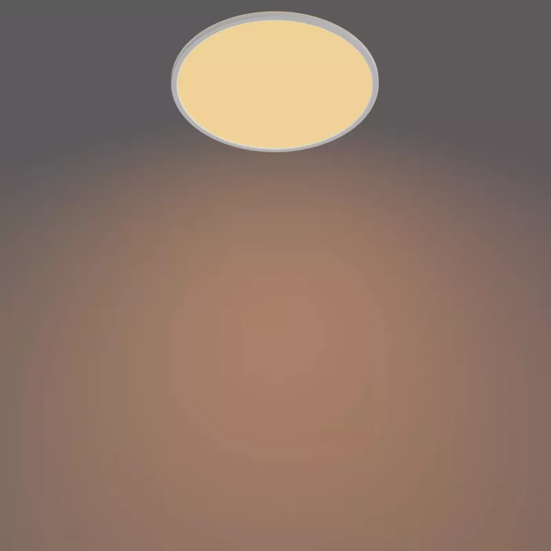 Stropné svietidlo Philips Functional Super tenké 22 W biele okrúhle LED